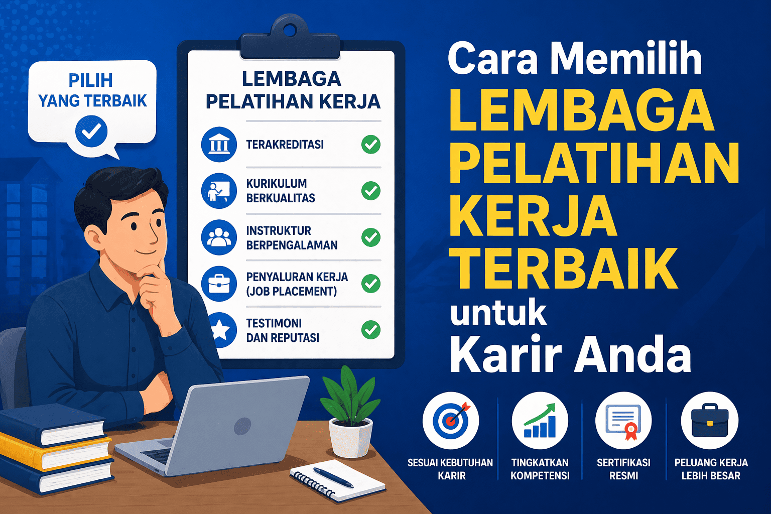 Cara Memilih Lembaga Pelatihan Kerja Terbaik untuk Karir Anda