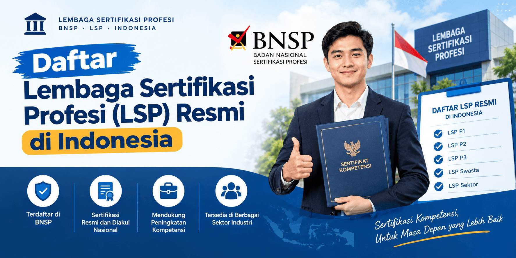Daftar Lembaga Sertifikasi Profesi (LSP) Resmi di Indonesia