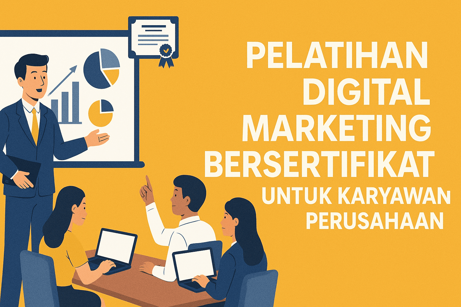 Pelatihan Digital Marketing Bersertifikat untuk Karyawan