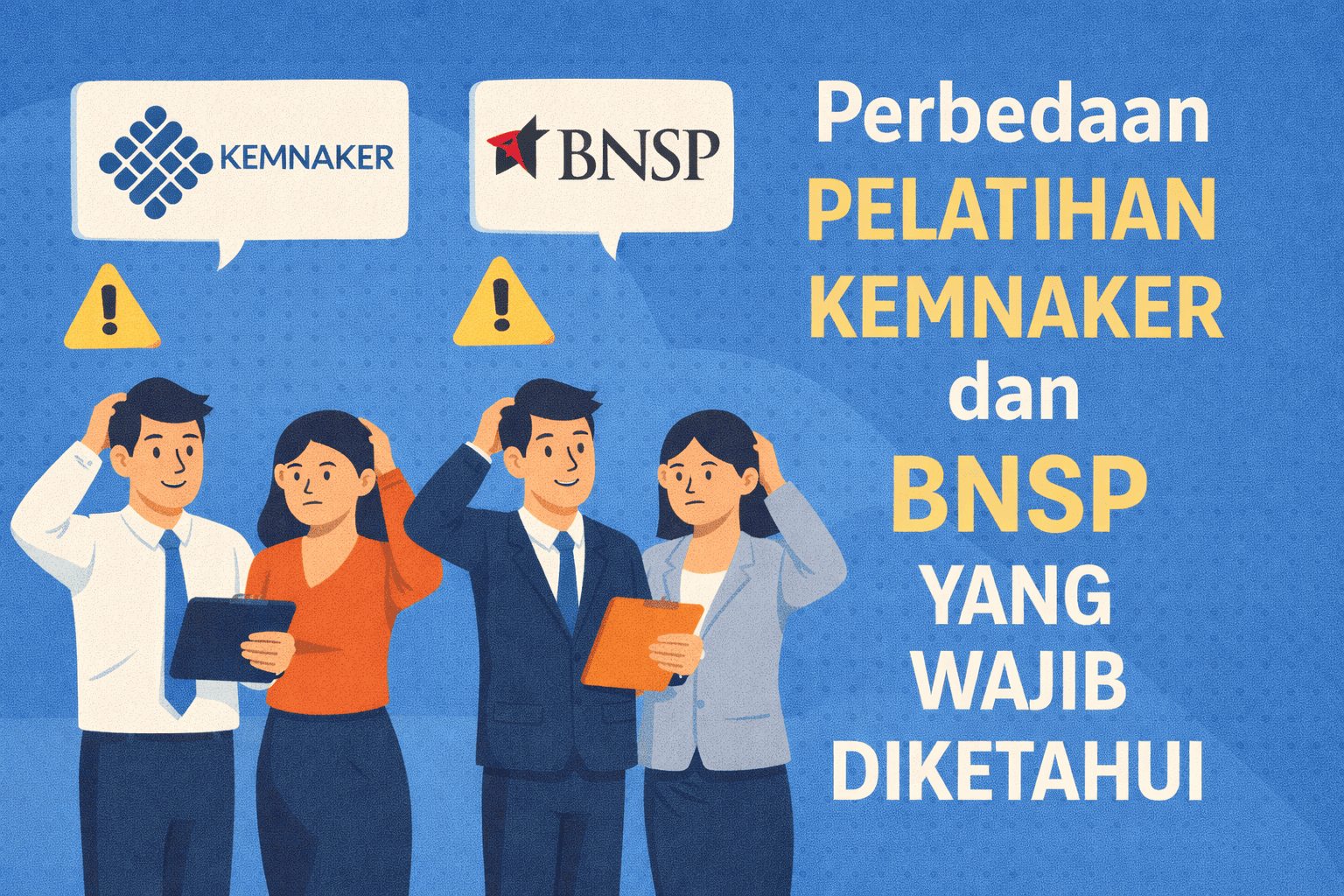 Perbedaan Pelatihan Kemnaker dan BNSP yang Wajib Diketahui