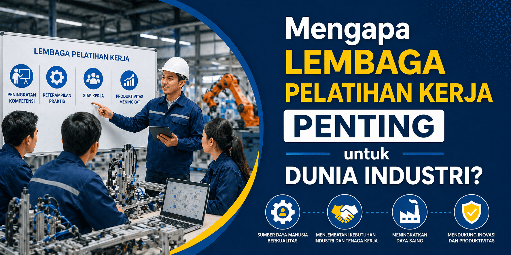 Mengapa Lembaga Pelatihan Kerja Penting untuk Dunia Industri?